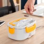 Lunchbox for offices and cars InnovaGoods Grey polypropylene Plastic 1,5 L (Refurbished D)