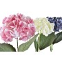 Fleur décorative DKD Home Decor Hortensia Tissu PE (25 x 15 x 68 cm) (3 Unités)