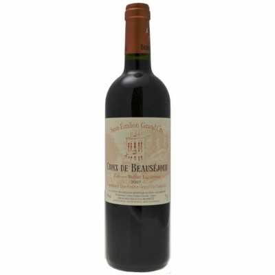 Vin rouge Croix de Beausejour Saint-Emilion Grand Cru Bordeaux 750 ml 2007