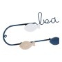 Wall mounted coat hanger DKD Home Decor Beach Metal MDF Wood (2 pcs)